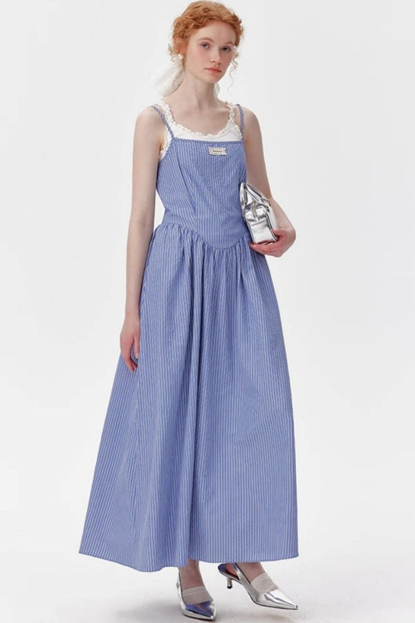 Island Vibe Backless Ruffle Dress Set-Up