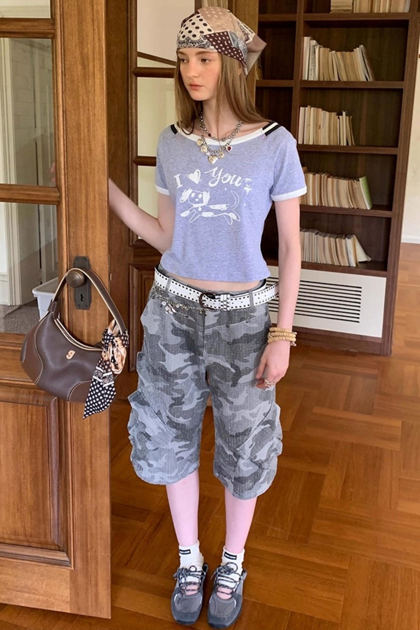 Retro Summer Cropped Pants