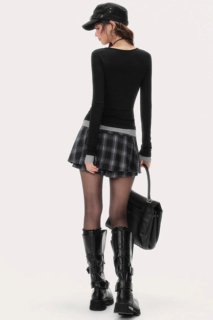 Pleated Elegant Skirt