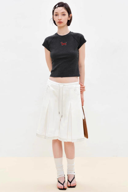 Summer Split Double Waist Pants