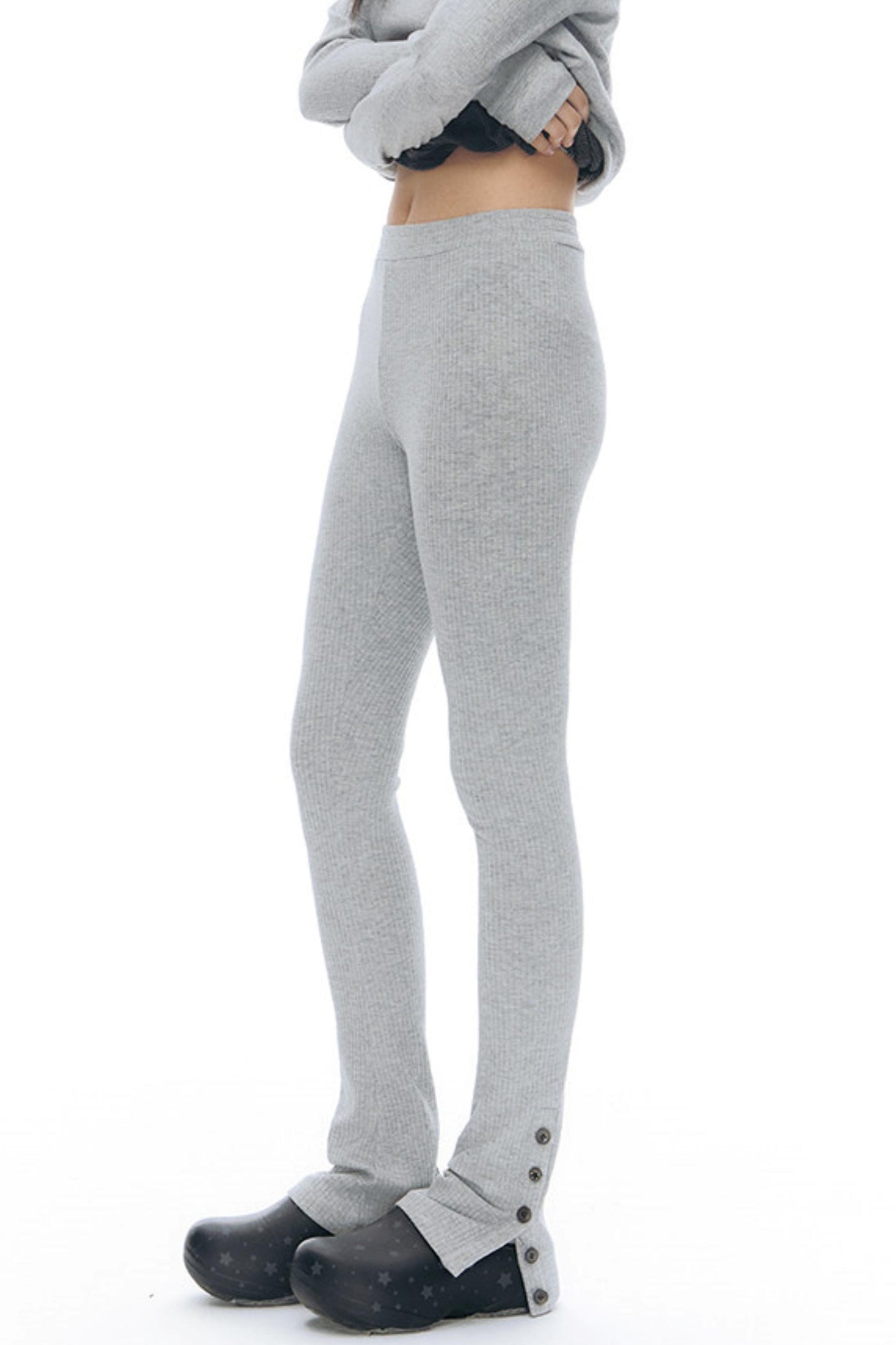 Original Knit Slit Leggings
