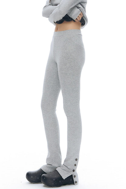 Original Knit Slit Leggings