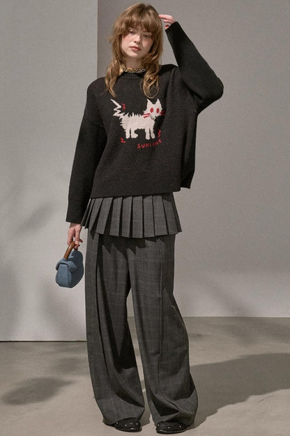 Winter Fur Drop Sweater