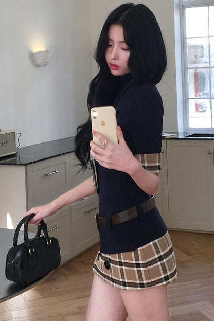 Elegant Korean-Style Two-Piece Set-Up