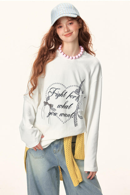 Color-Blocked Letter T-Shirt