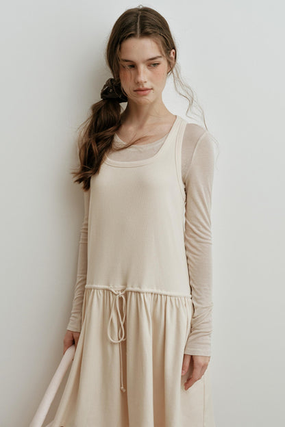 Soft Wool Blend Long-Sleeved Inner Top
