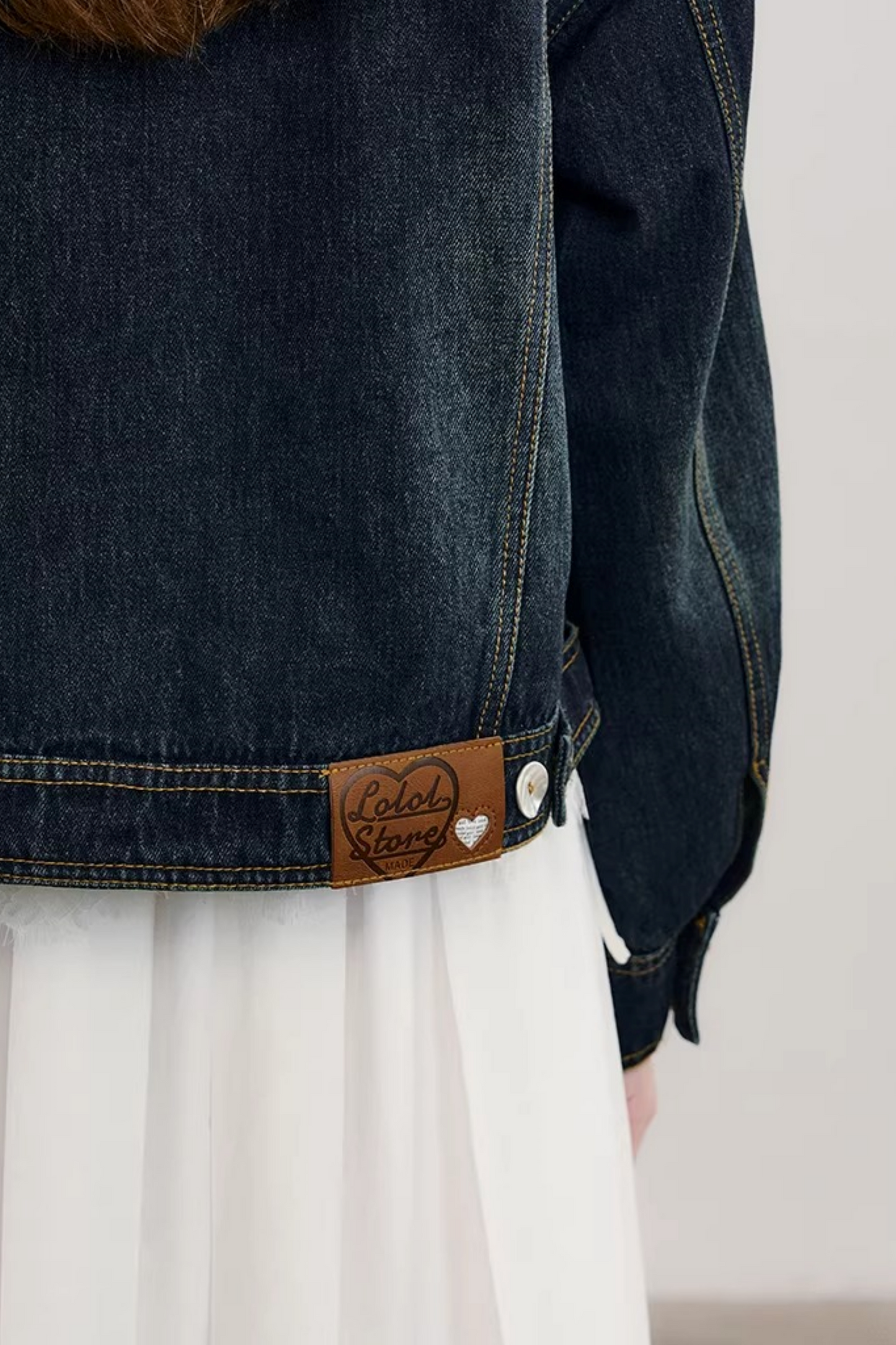 Youlan 데님 재킷