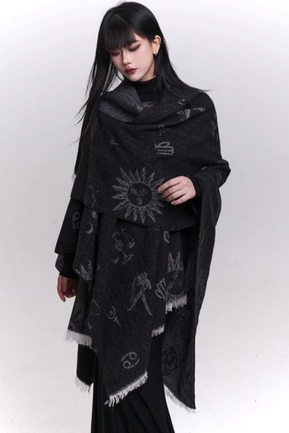 Ghost Girl Christmas Shawl