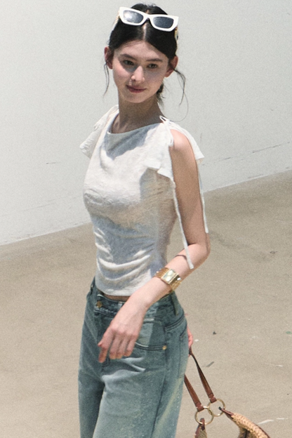 Breath of Spring Jacquard Top