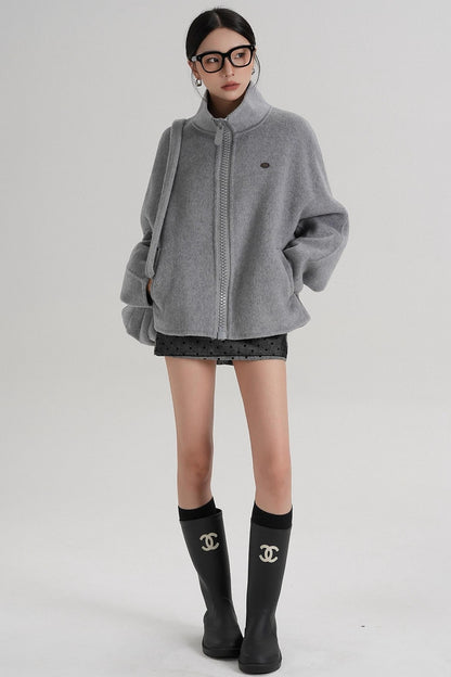 Structured Reversible Wool Jacket