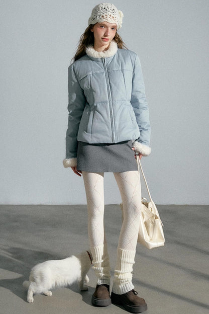 Stand-Up Collar Warm Jacket