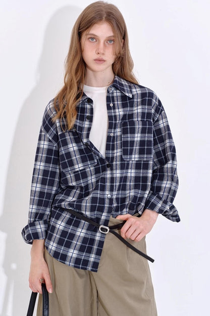 Versatile Casual Plaid Shirt
