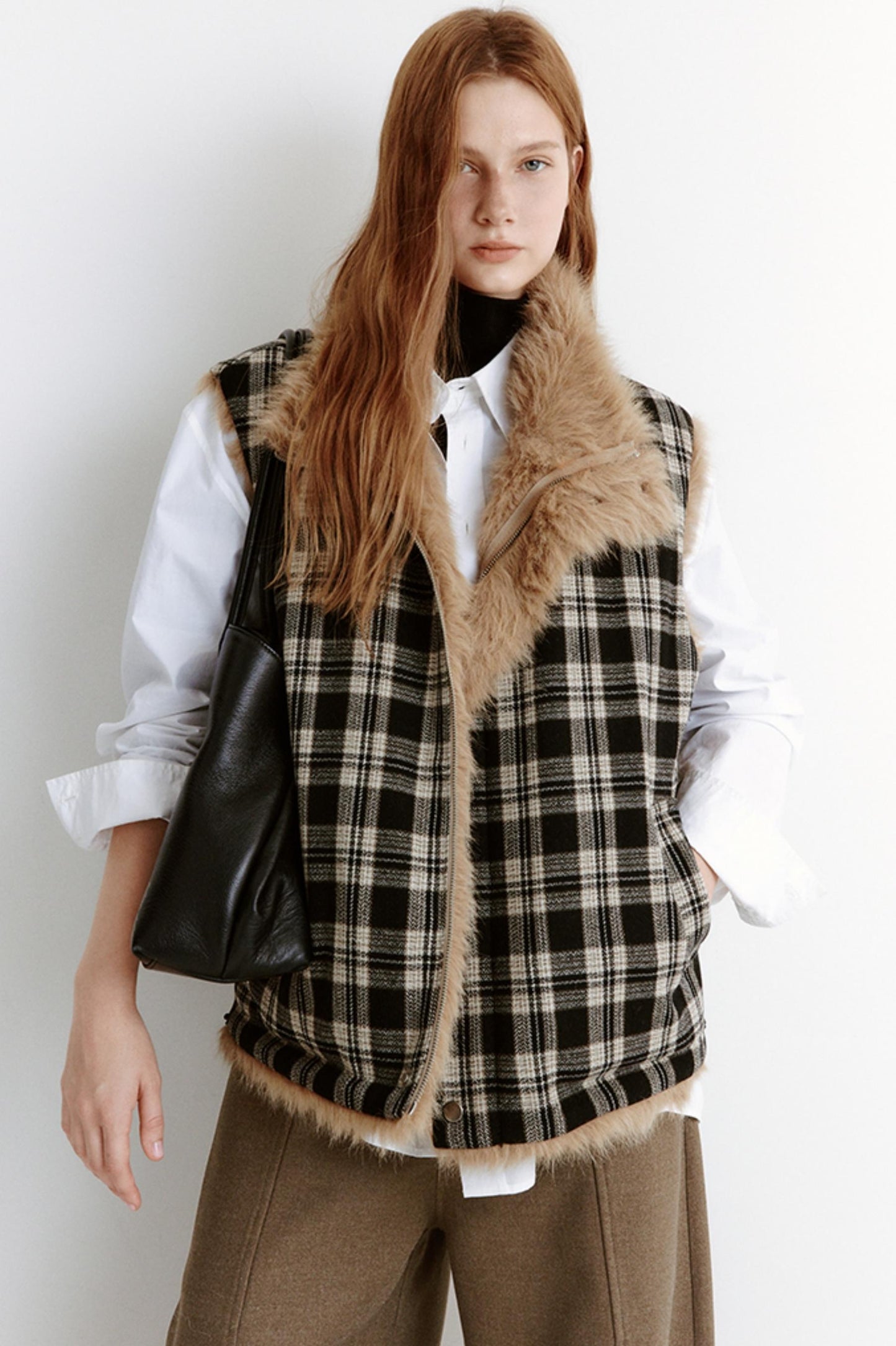 Warm Wool Fleece Vest