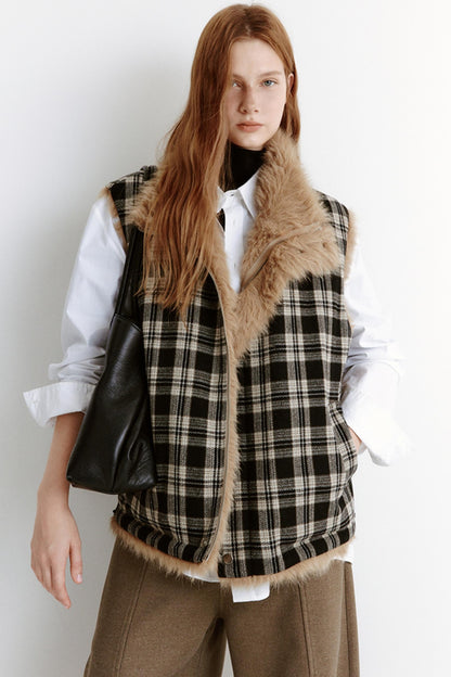 Warm Wool Fleece Vest