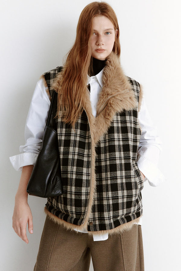 Warm Wool Fleece Vest