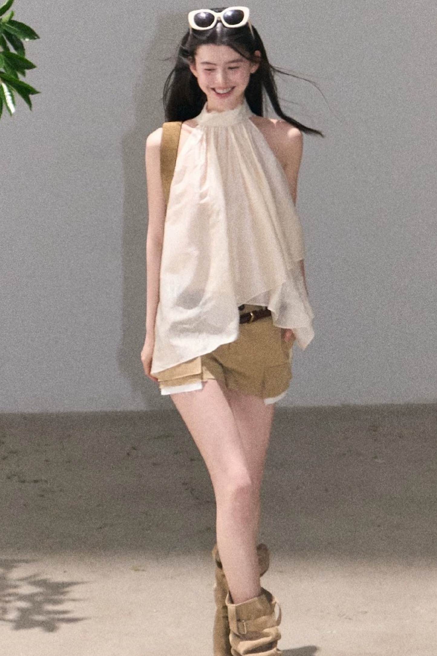 Gilet in pizzo dolce sole