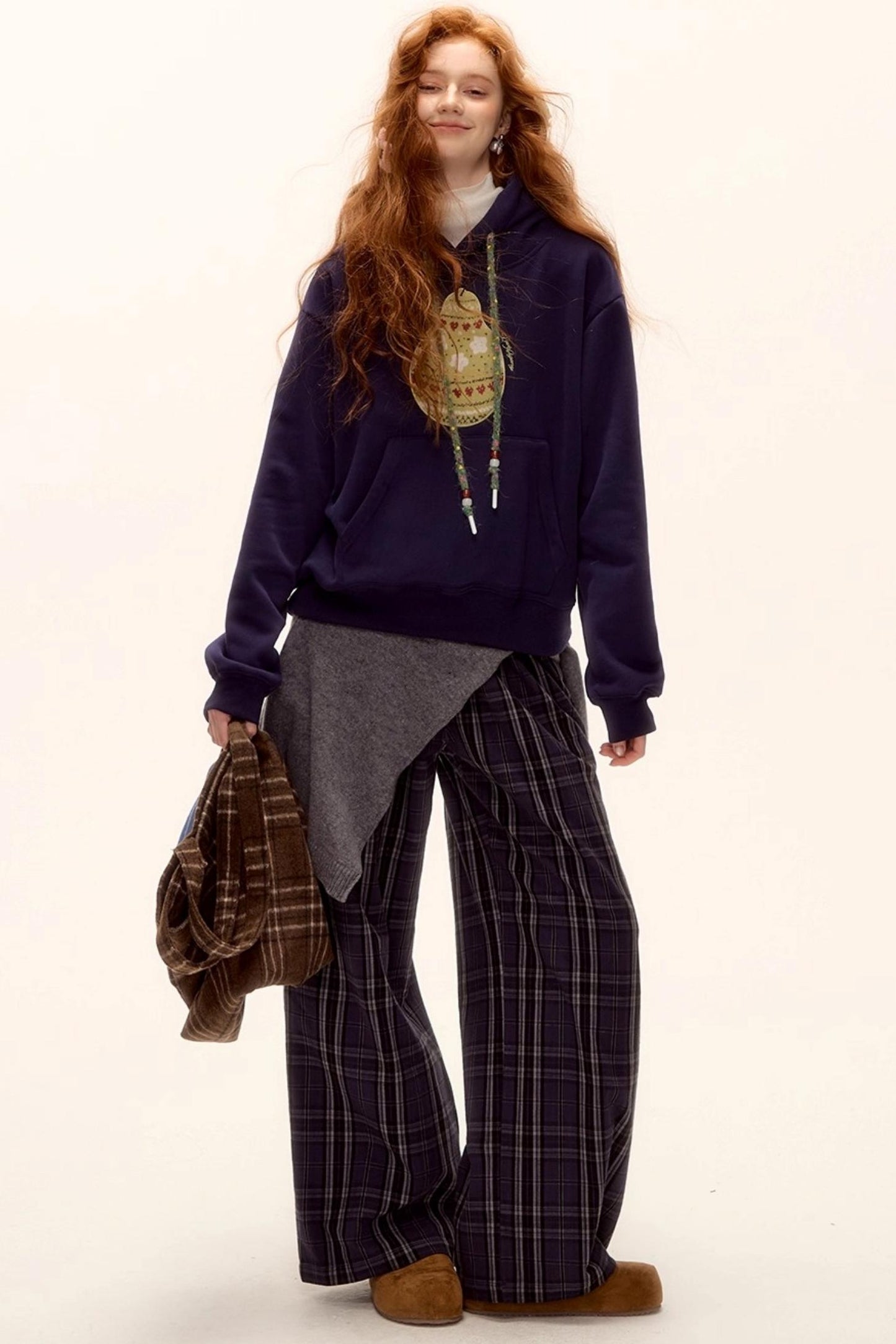 Knit Fake Collar Scarf