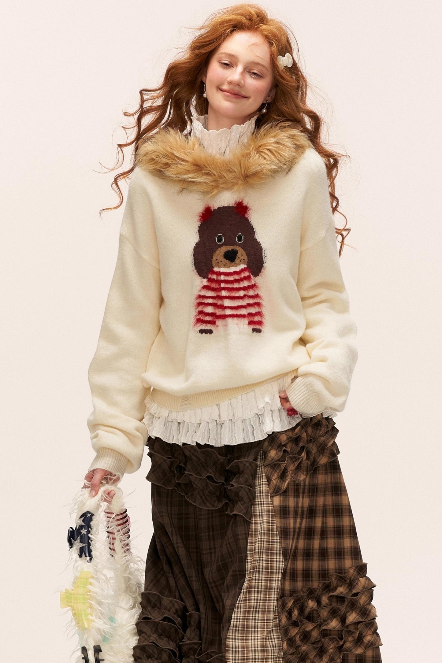 Cute Dog Hooded Sweater