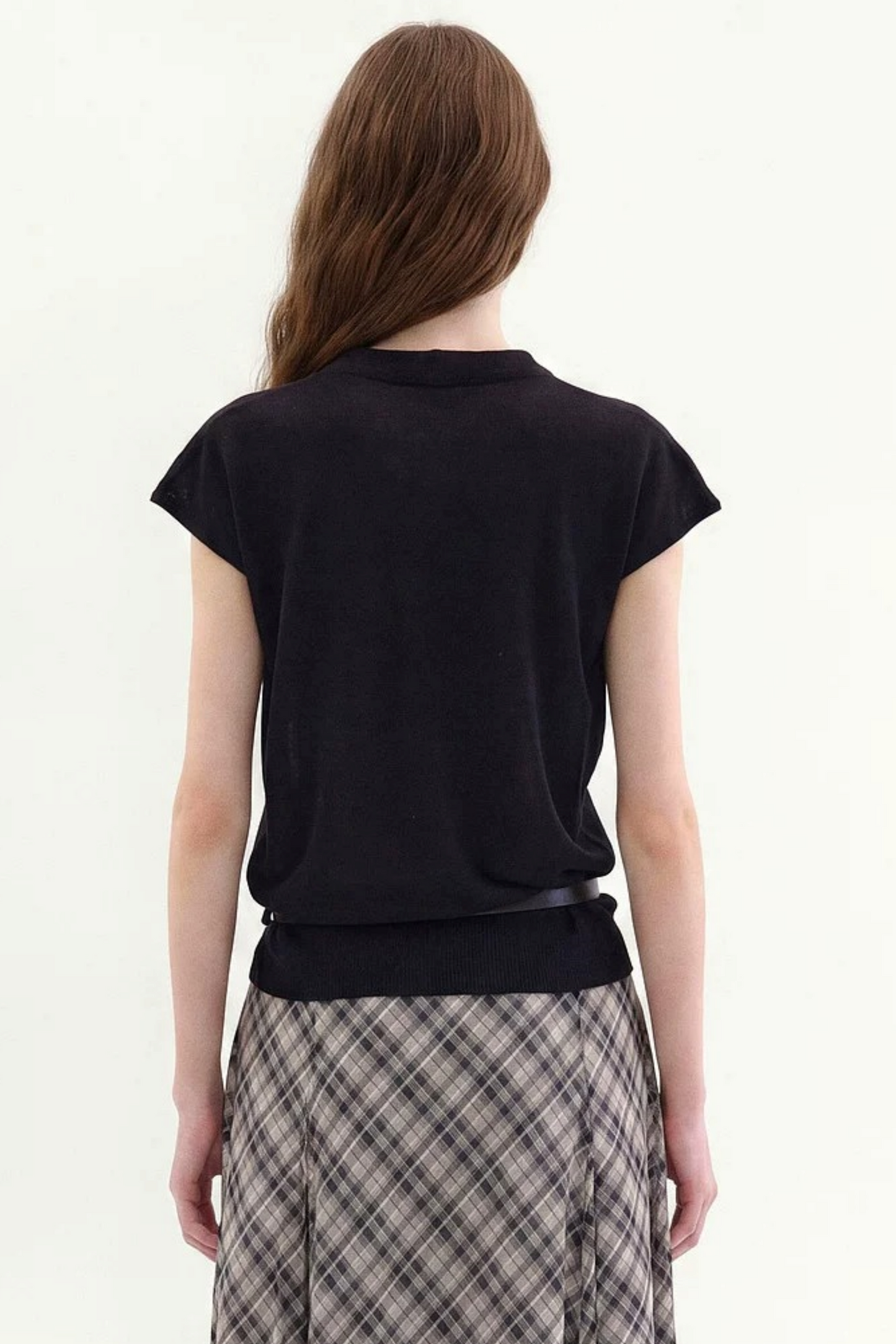 Strickoberteil mit Flatterärmeln