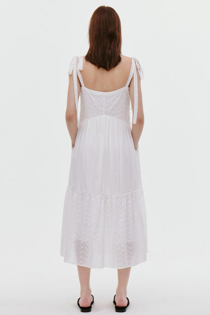 Elegant Summer Tie Dress