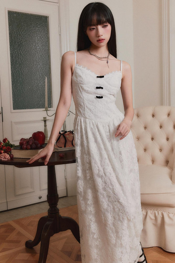 Layered Vintage Lace Dress Set-Up