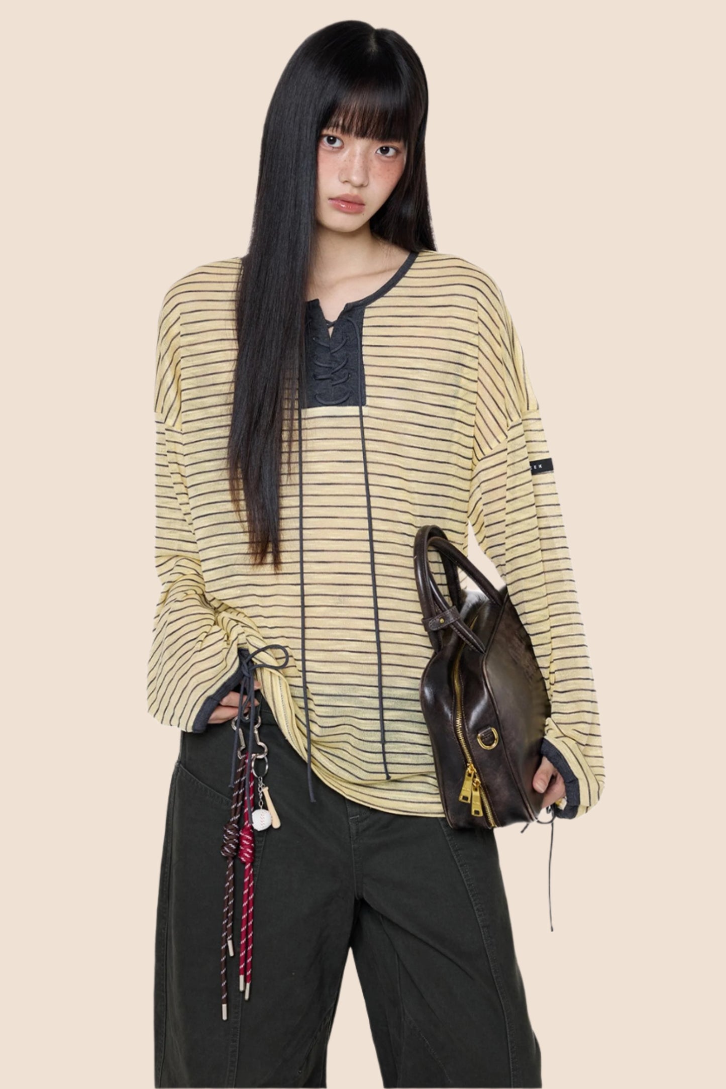 Summer Striped Long Sleeve T-Shirt