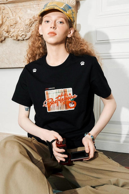 Vintage Embroidered Tee