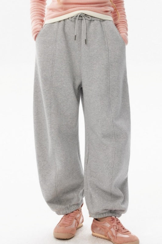 Heavyweight Draped Jogger Pants