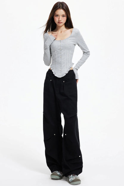 Hot Jacquard Knitted Sweater