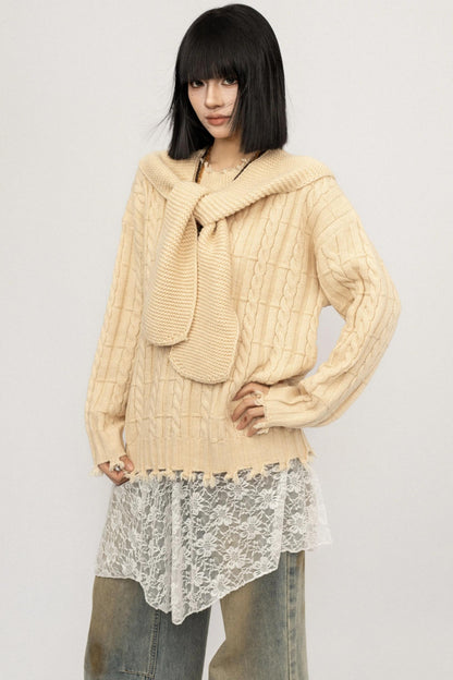 Loose Lazy Style Sweater