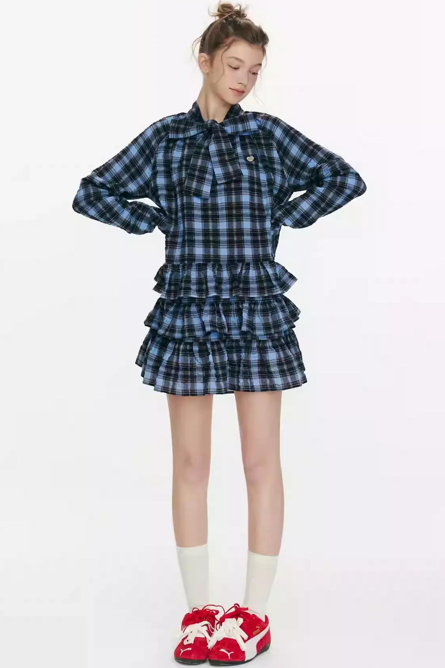 Twilight Rose Tie-Up Dress