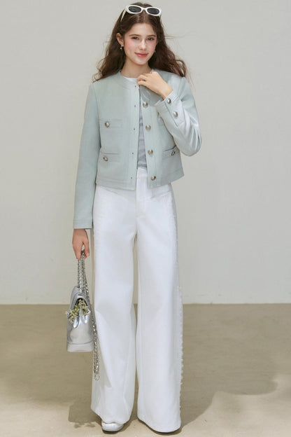 Autumn Suede Short Jacket