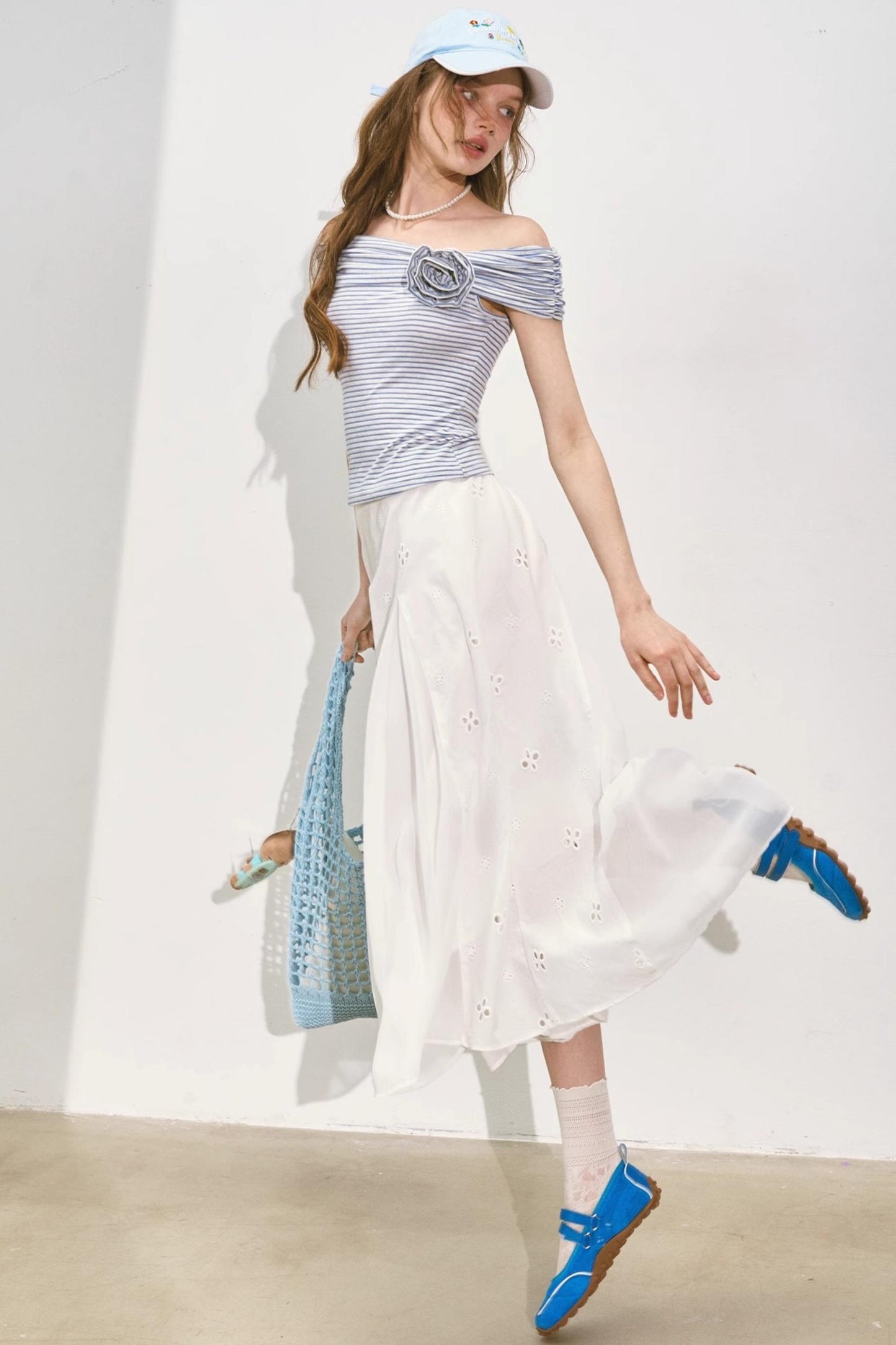 Fairy Floral A-Line Skirt