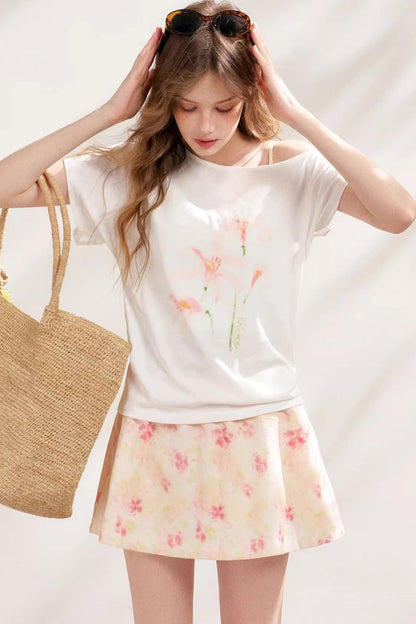 Snowflake Classic Sleeve Blouse