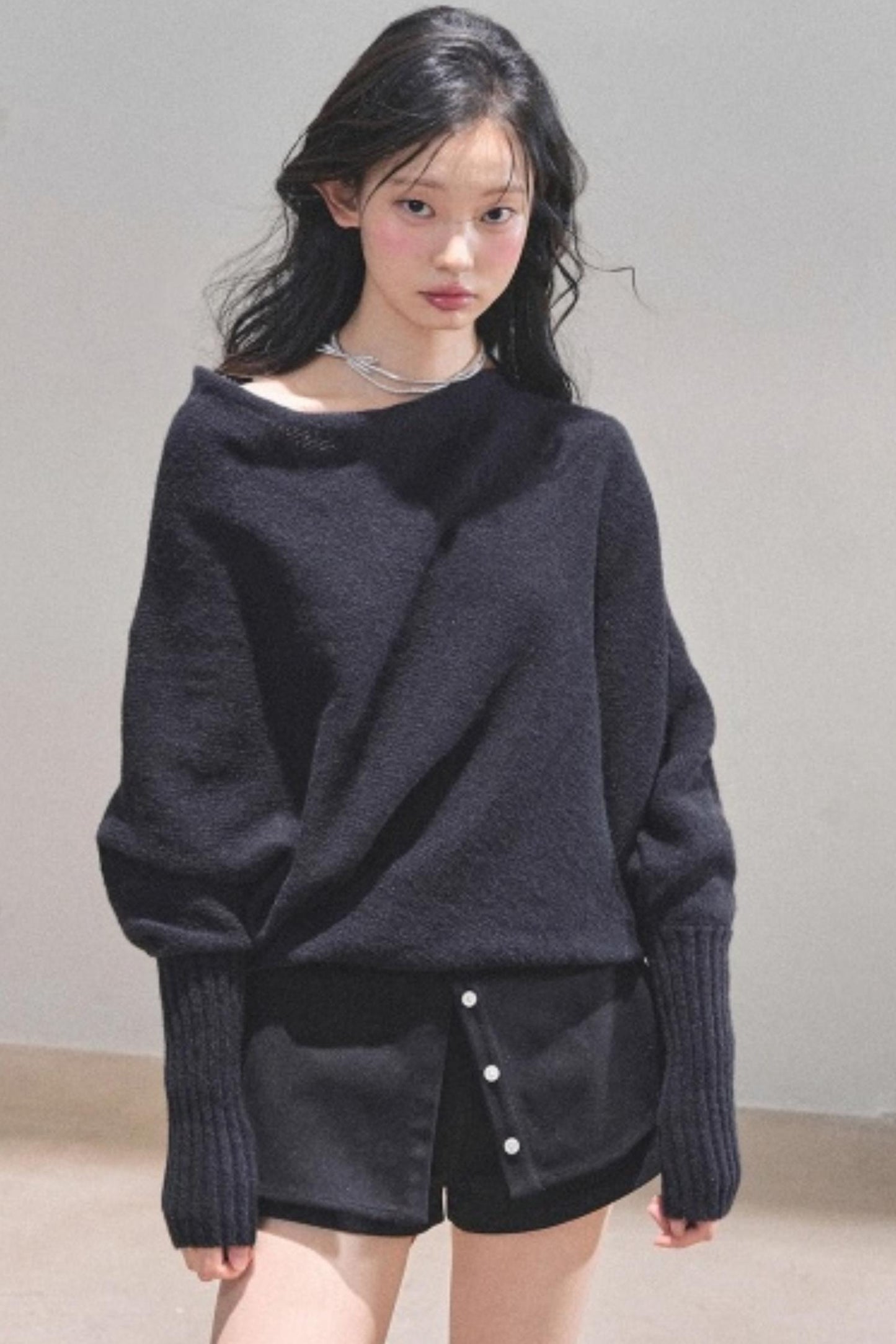 Minimalist French Knit Sweater