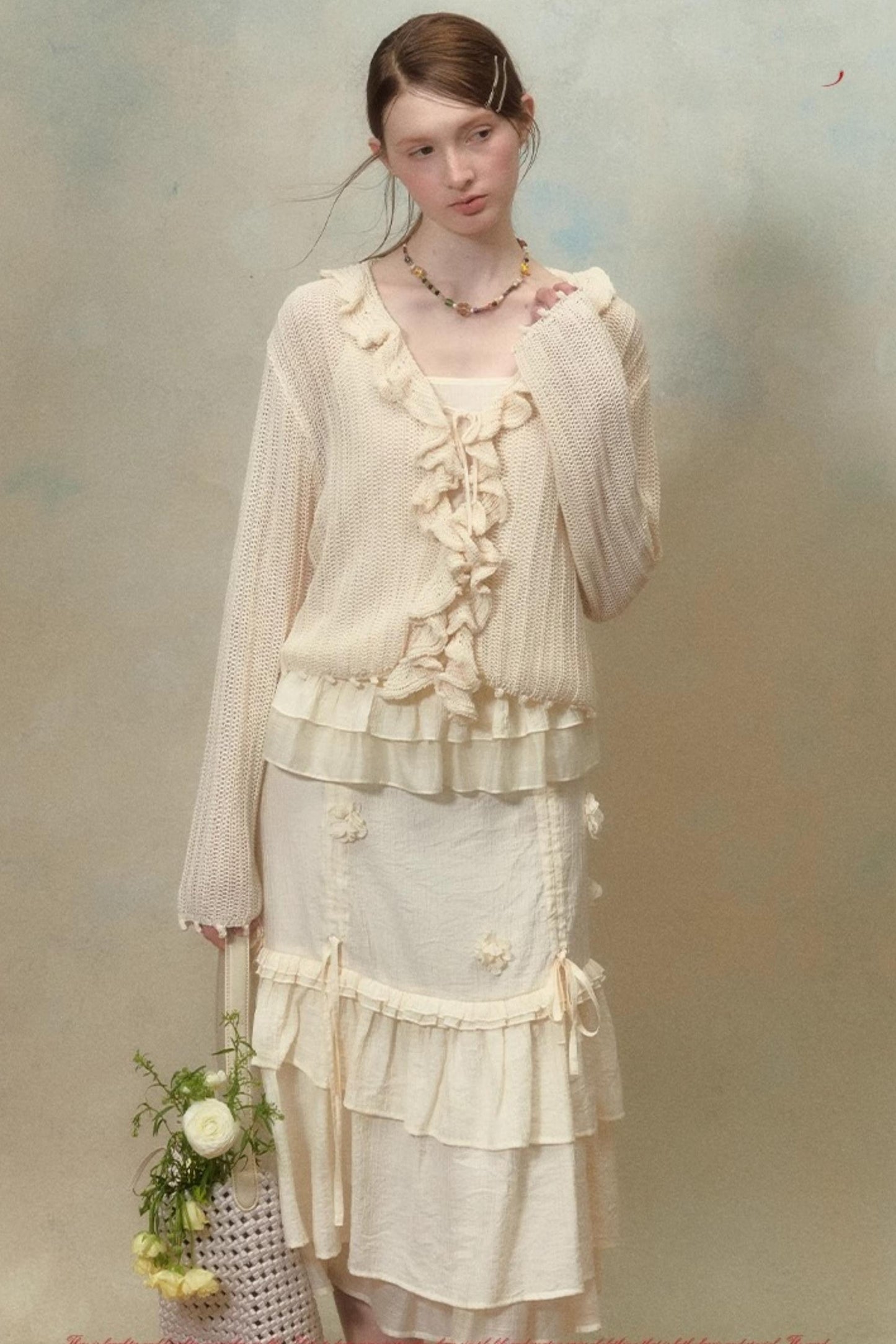 Fantasy Bustier Skirt With Suspenders Set-Up