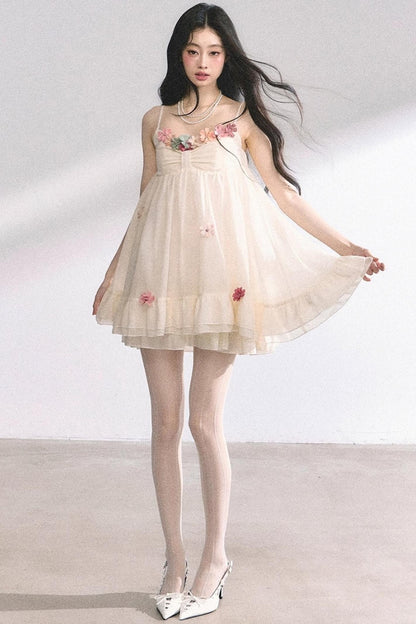 Floral Strap Resort Style Summer Dress