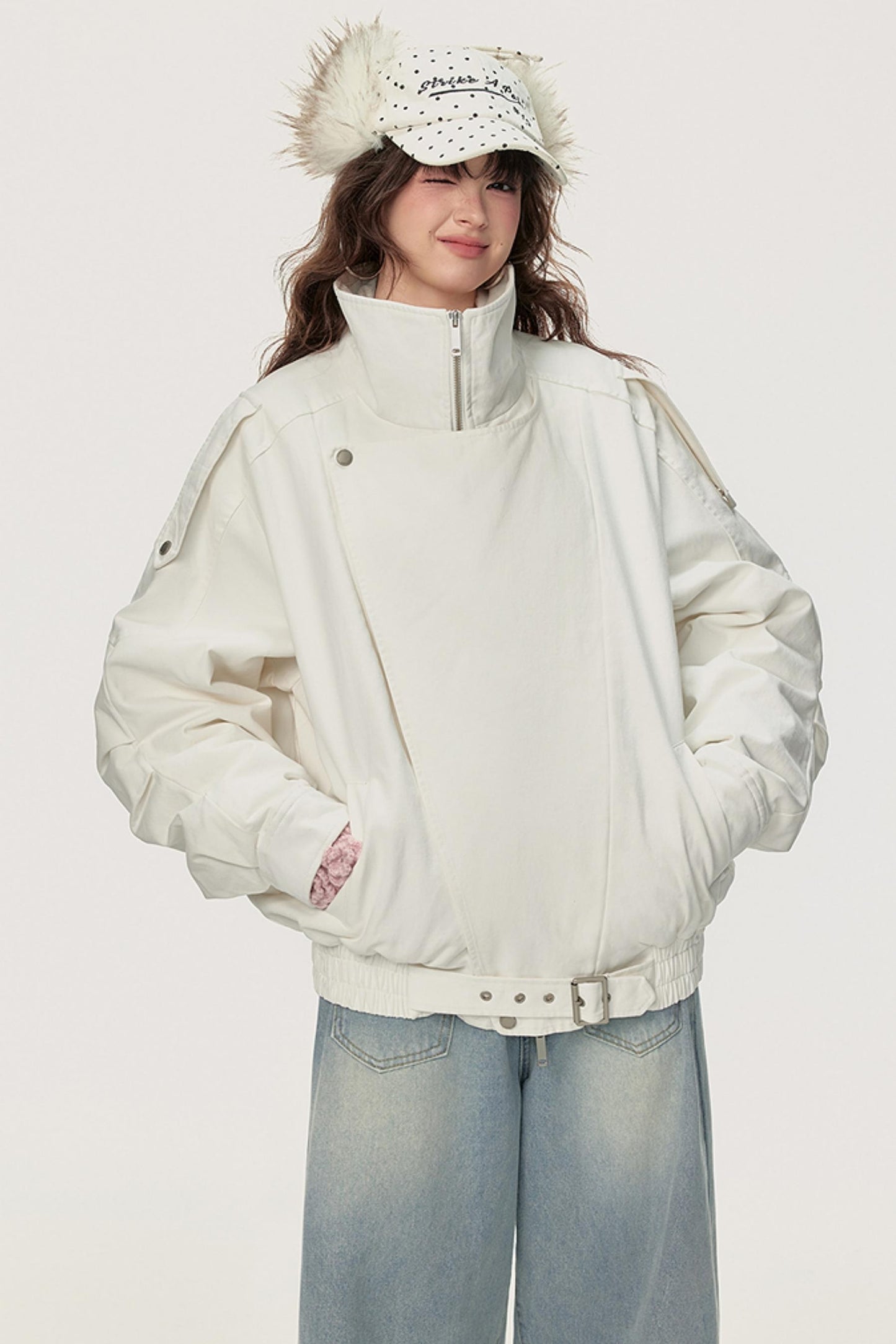 Deconstructed Cotton Winter Jacket