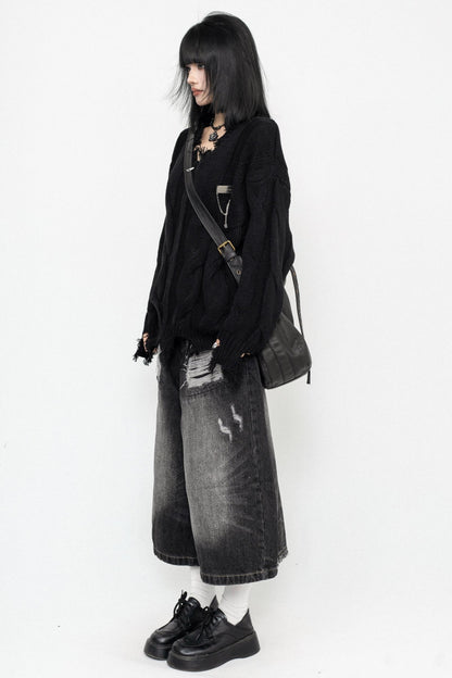 Elegant Retro Knit Top