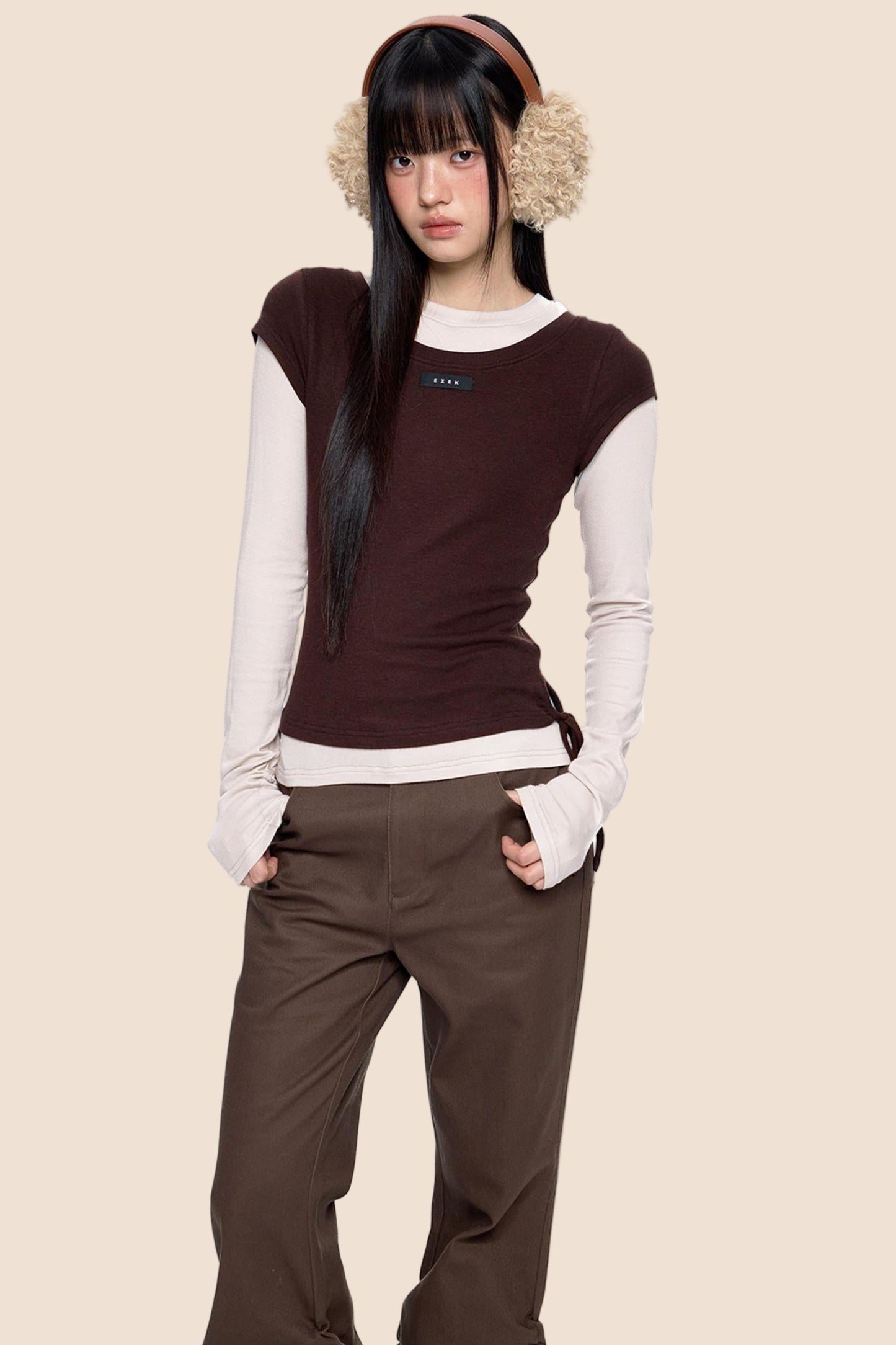 Elegant Layered Vintage Top