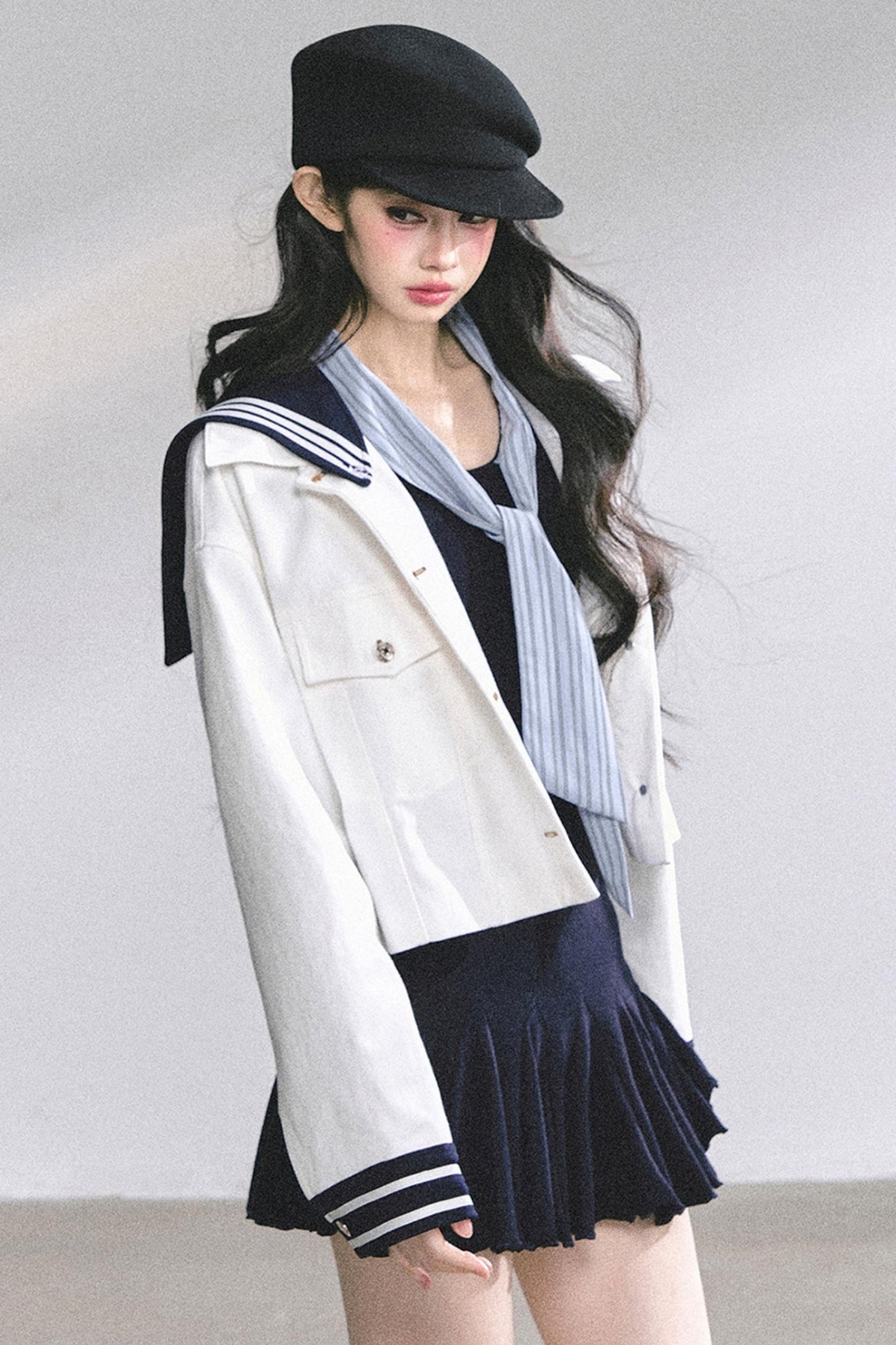 American Autumn Waist Slimming Dress