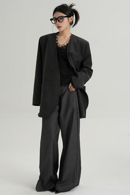 Loose Temperament Long Sleeve Blazer