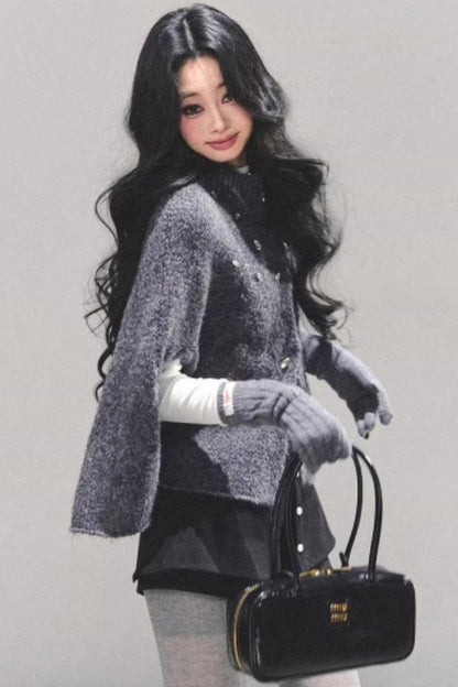 Wilderness Monologue Sweater Cape