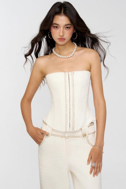 Milk Goose Three-Piece Jacket Set-Up