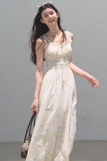 Bubbling Soda Printed Slip Dress