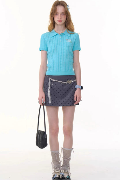 Summer Slim Fit Polo Tee