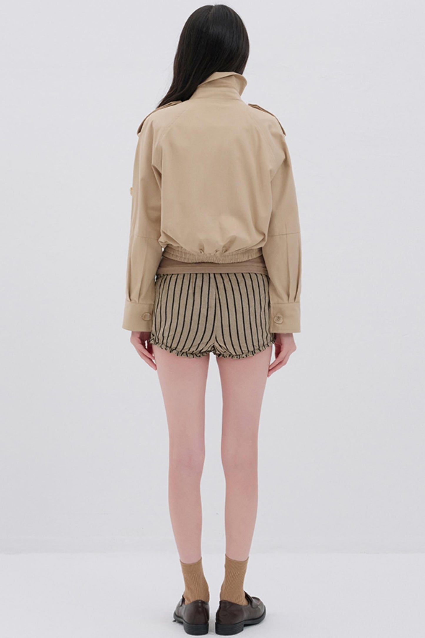 Soft Fleece Striped Pants