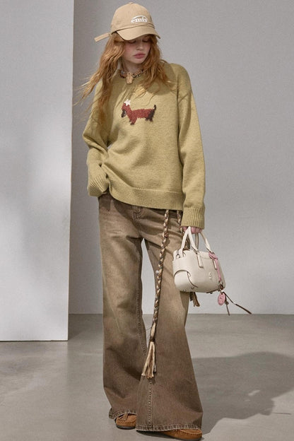 Holiday Dachshund Sweater