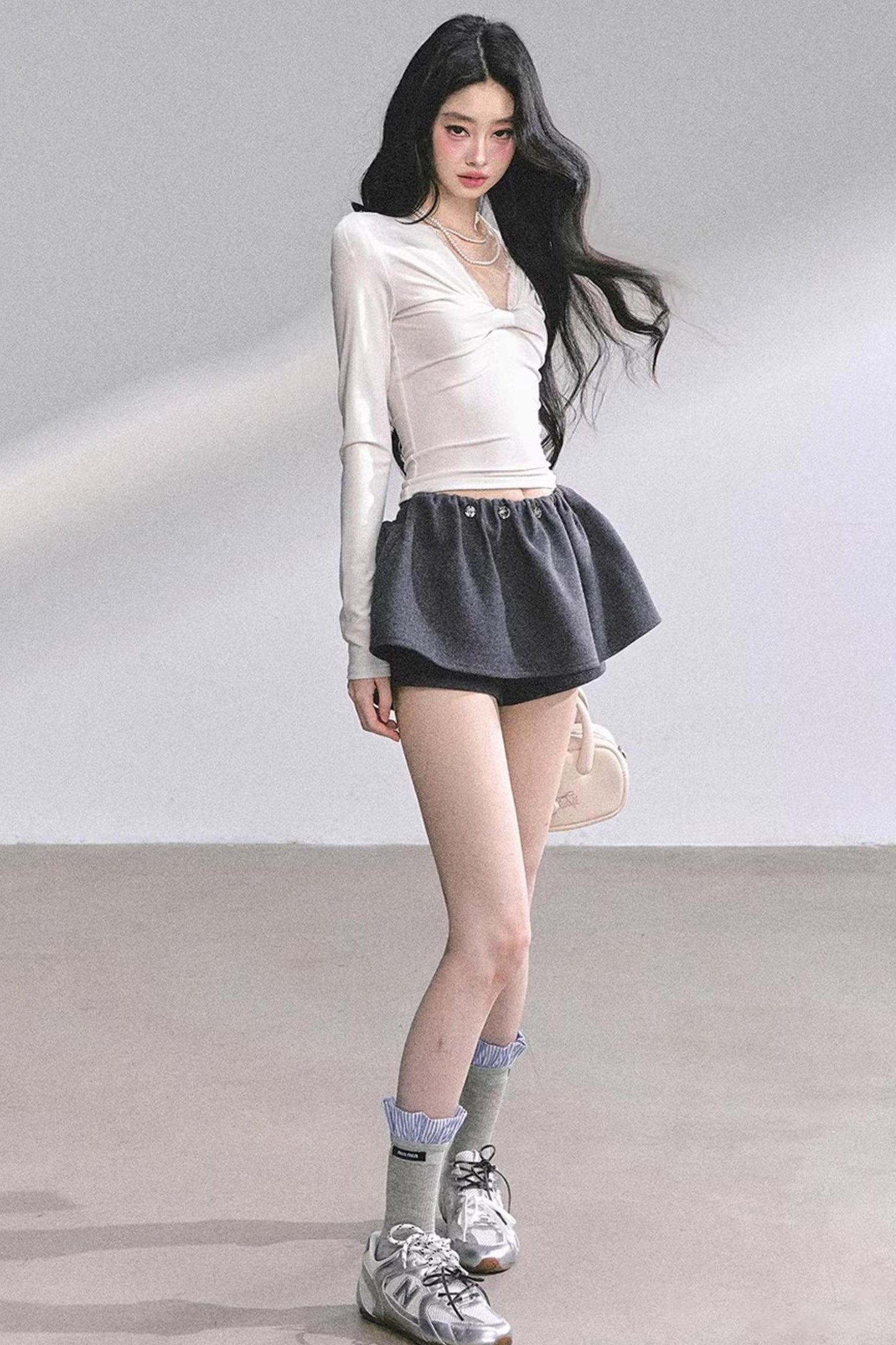 Ancient White Moonlight Lace Top