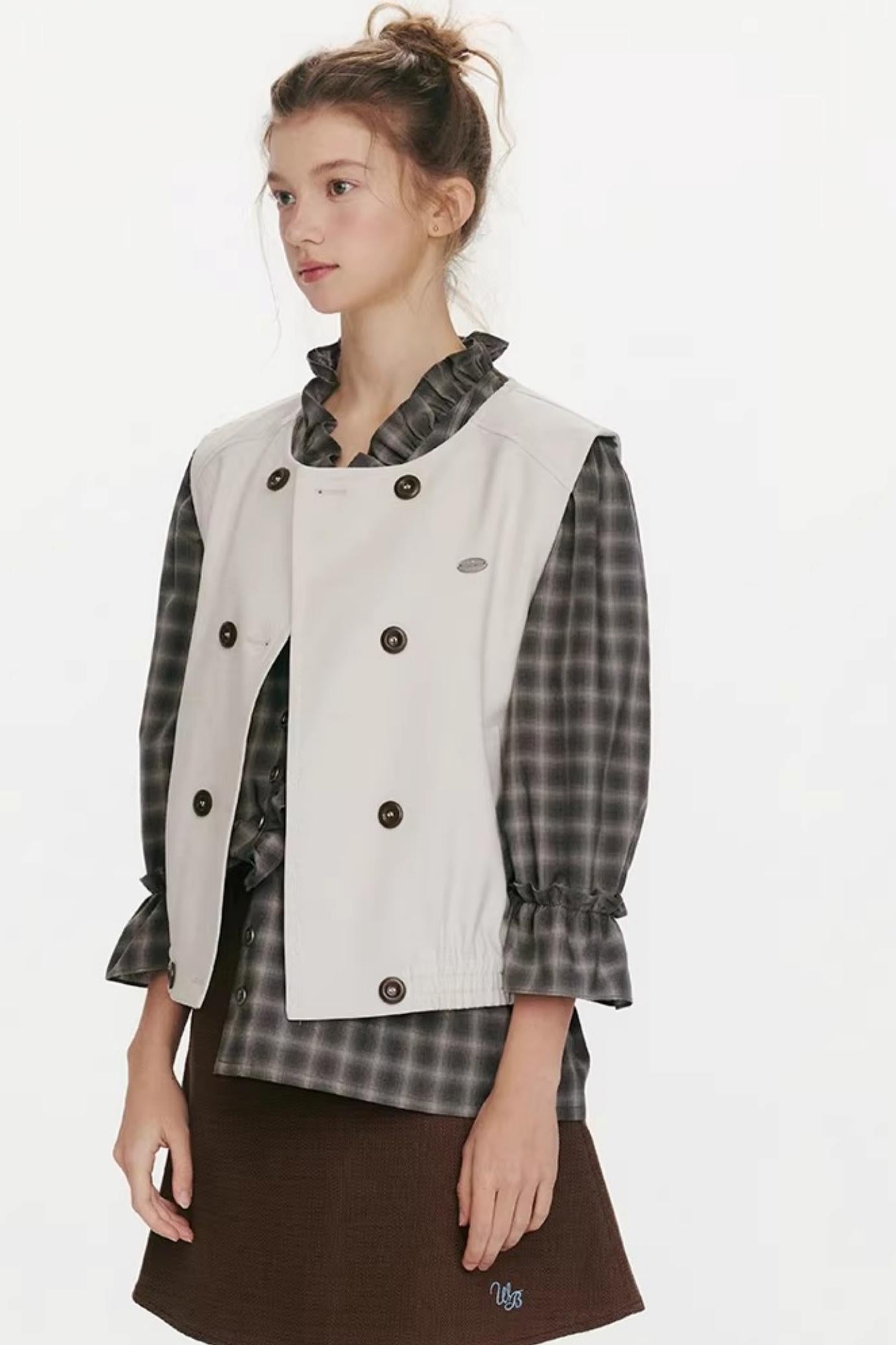 Spring Lily of the Valley Vest Jacket